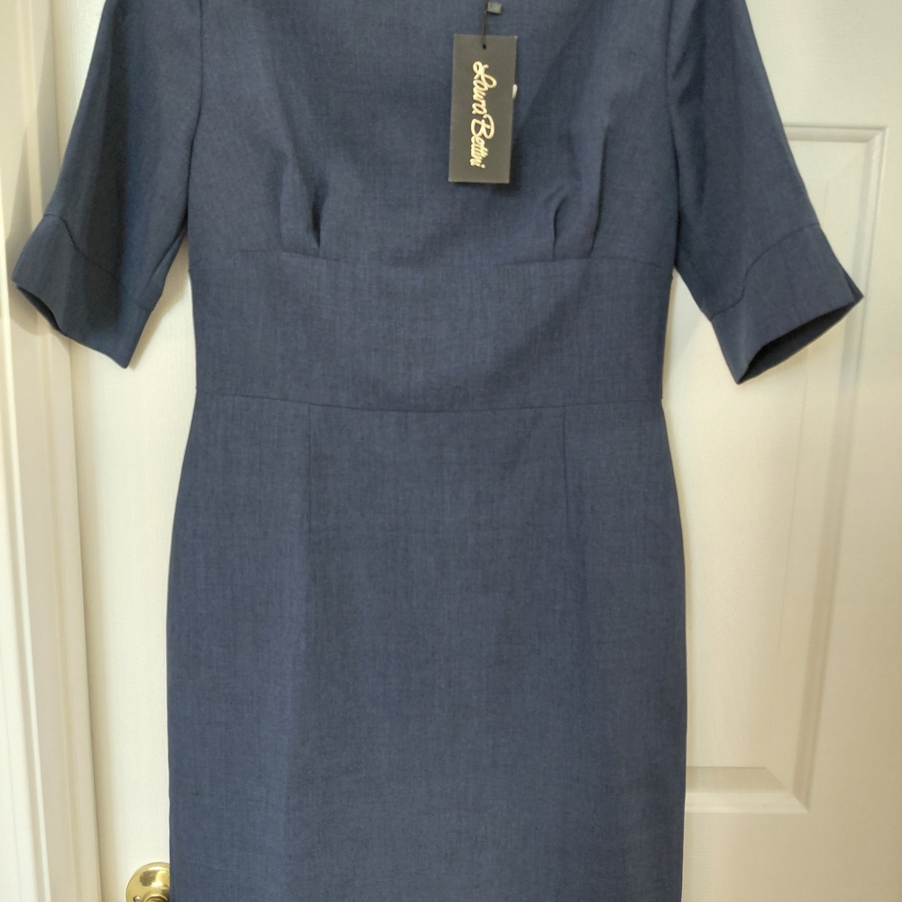 Navy Sheath Dress